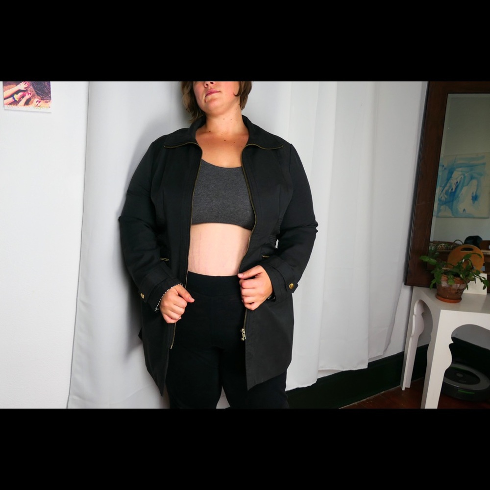 size XL Harvé Benard modern lightweight jacket